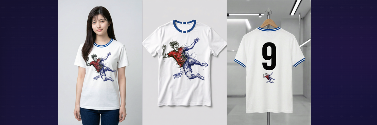 哈兰德主题T恤设计