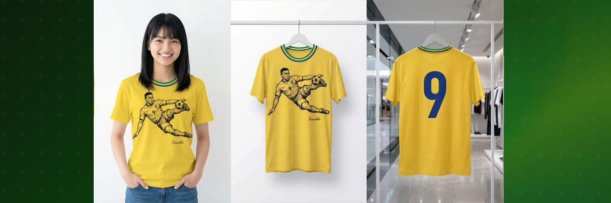 罗纳尔多原创T恤设计